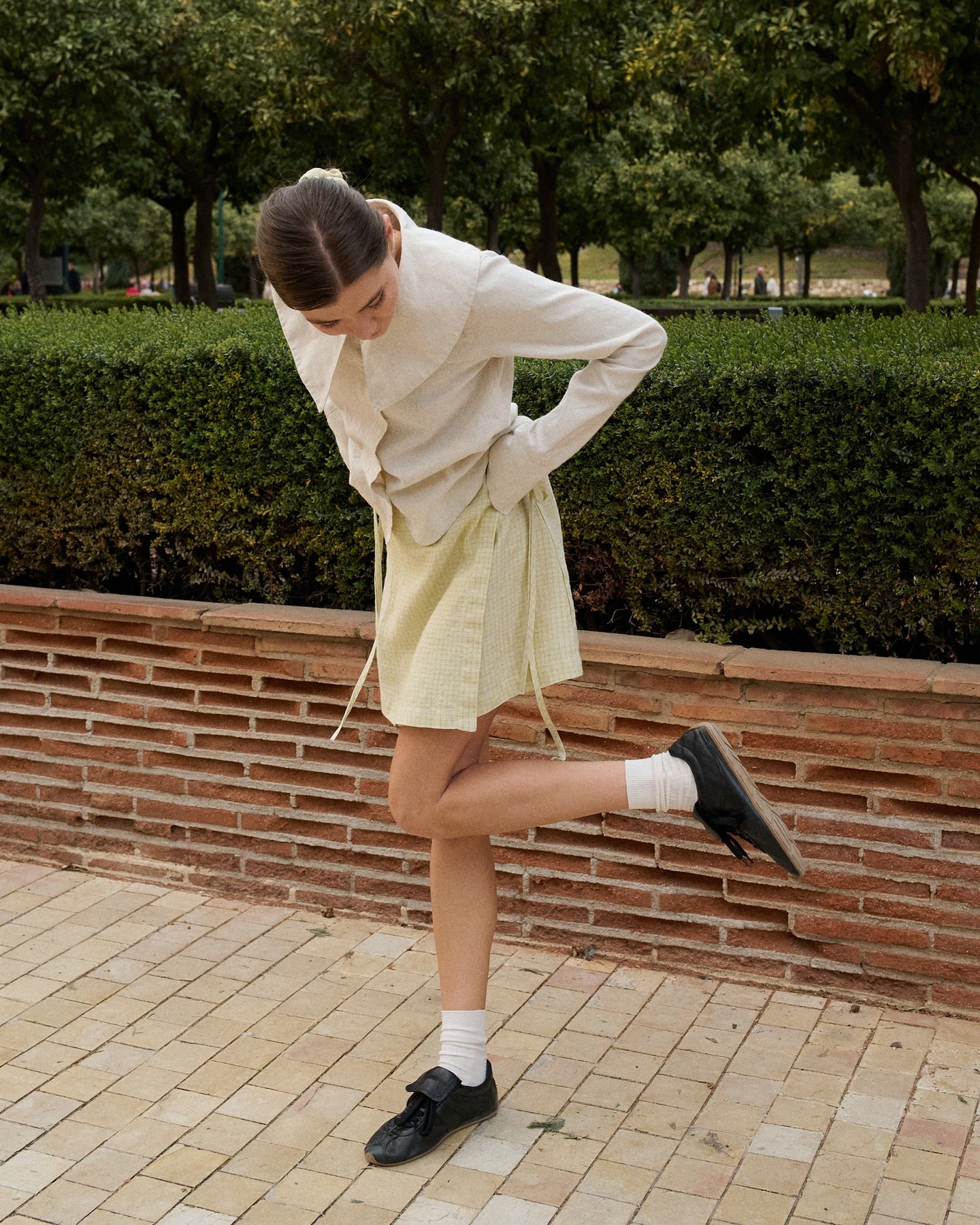 Easy to wear. Good to be in.
Dakota Cotton Blend Shirt + Wrap Skirt Cali